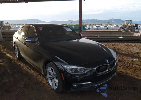 2016 BMW 328D из США, поврежденный, VIN WBA8E5C57GK388283